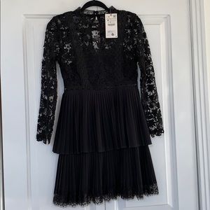 Zara black dress